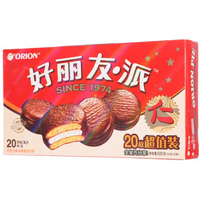 Orion 好丽友 派 巧克力味涂饰蛋类芯饼 680g*20枚