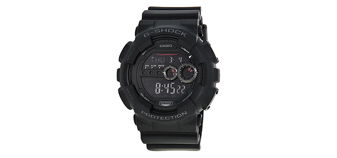Casio 卡西欧 G-Shock Military GD100-1B 男士军事运动腕表