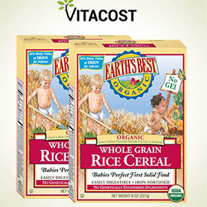 Vitacost：Earth's Best & Ella's Kitchen 婴幼儿童辅食