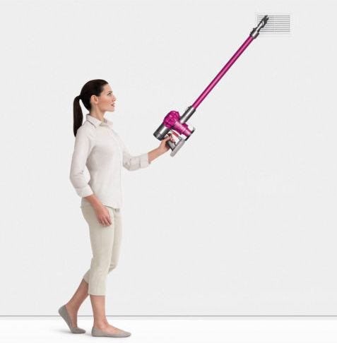 Dyson 戴森 V6 Motorhead SV04 吸尘器 紫红色 官翻版