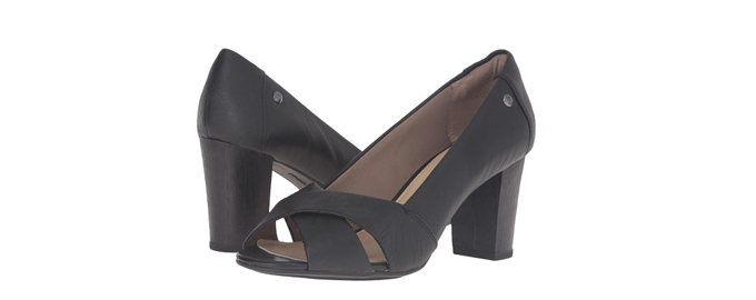 反季囤货！Hush Puppies Shadell Sisany 女款真皮凉鞋