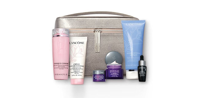 LANCOME 水分缘面膜爽肤水套装