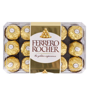 FerreroRocher费列罗 榛果威化巧克力 30粒