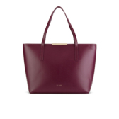Ted Baker 女款托特包袋 秋冬最适合的酒红色 75折！£126.75（约1137元）