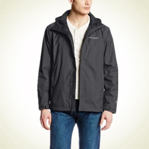 Amazon.com：Columbia 哥伦比亚 Watertight II Packable 男士防雨夹克