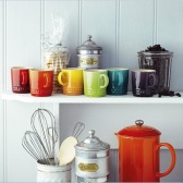 【中亚Prime会员】Le Creuset 彩虹色粗陶咖啡杯 6件装 461元（到手价）