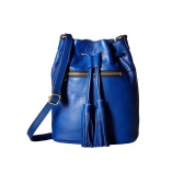 Fossil Jules 女士真皮小号流苏水桶包 $55.99（约404元）