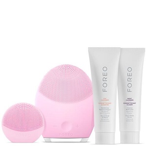 FOREO 圣诞套装 Luna 2代浅粉色+Play+日夜洁面