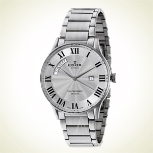 Ashford：EDOX 依度 Les Vauberts系列 83011-3B-AR 男款机械腕表