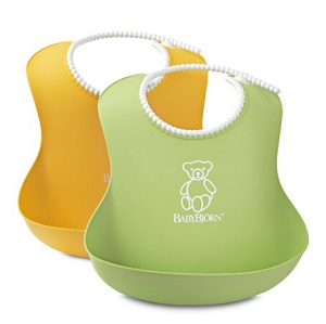 BABYBJORN Soft Bib 婴幼儿防漏食物围嘴 2只