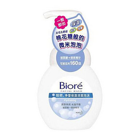 碧柔 洁面泡沫160ml*4瓶+自然乐园芦荟胶300ml*2瓶