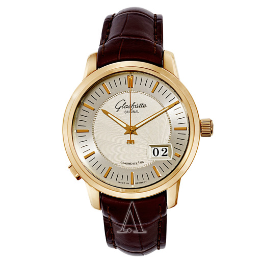 Glashütte 格拉苏蒂 参议员系列 100-03-01-01-04 男士机械腕表