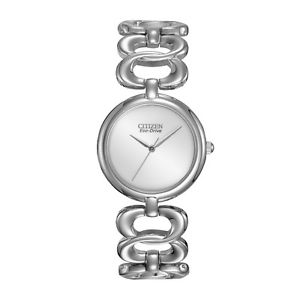 CITIZEN 西铁城 EM0220-53A ECO-DRIVE 女款光动能腕表