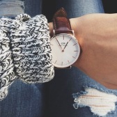 【黑色星期五】Daniel Wellington 0511DW 中性石英腕表 $72.5（约524元）