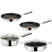 【黑色星期五】Tefal 特福 Jamie Oliver合作款 四件套锅 ￡89.99（约774元）