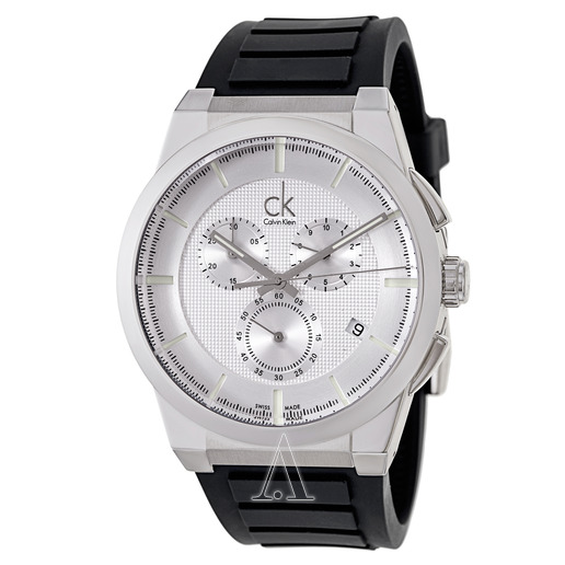 CALVIN KLEIN 三眼计时时装男士腕表 K2S371D6