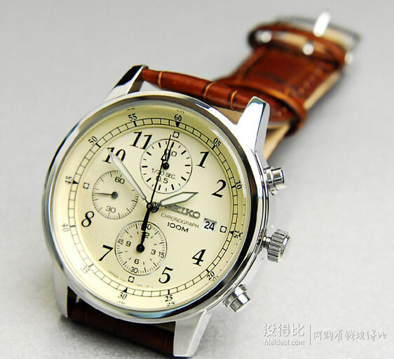 SEIKO 精工 Chronograph系列 SNDC31 男款计时腕表