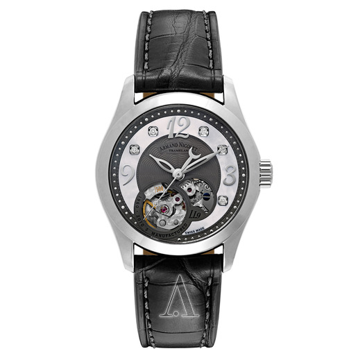 ARMAND NICOLET LL9系列 9653A-GN-P953GR8 女士机械腕表