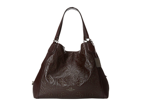 COACH 蔻驰 Mini Stud Large Edie 女士单肩包