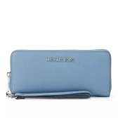 【黑色星期五】额外67折！MICHAEL Michael Kors Jet set 天蓝钱包钱夹 $62.98（约455元）