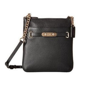 COACH 蔻驰 Pebbled  Swagger Swingpack 女士单肩包