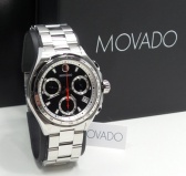 【网络折扣周】Movado 摩凡陀Series 800 3眼精密计时石英男表 $319（约2317元）