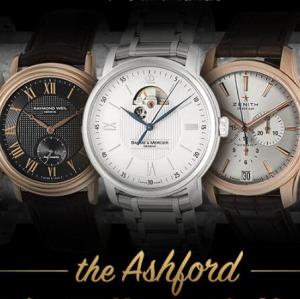 Ashford：网络星期一钜惠来袭！精选腕表