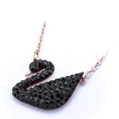 【黑色星期五】Swarovski 施华洛世奇 黑天鹅水晶项链 $59.25（约428元）