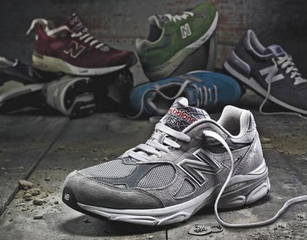 码全好价！New Balance 993男款总统慢跑鞋 美产经典