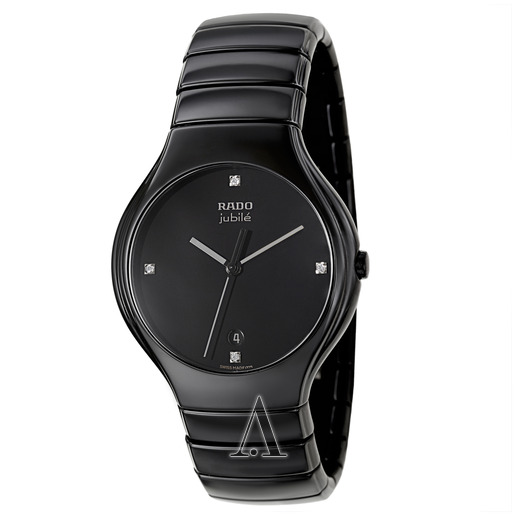 RADO 雷达 TRUE JUBILE R27653742 男款陶瓷镶钻腕表
