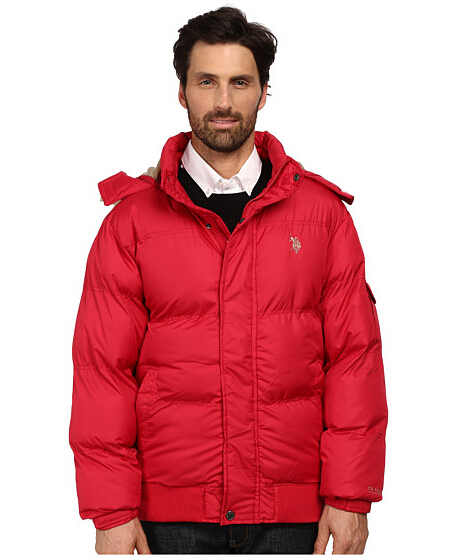 U.S. POLO ASSN. 男士时尚保暖夹克