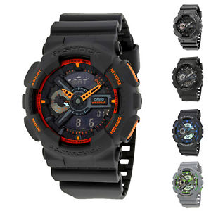 CASIO 卡西欧 G-Shock系列 GA110-1BCR 男士双显运动腕表