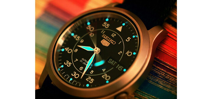Seiko 精工 sekio5系列 SNK809 男款机械表