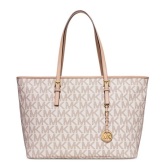 【网络折扣周】 额外8折！MICHAEL Michael Kors Jet Set 中号经典LOGO托特包 $156.38（约1132元）