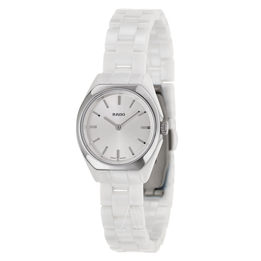 Rado 雷达Specchio 气质白陶瓷女表 R31989107