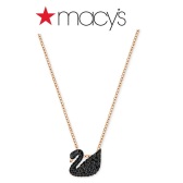 【网络折扣周】收天鹅系列啦！Macy's：Swarovski 施华洛世奇首饰 限时享额外7折