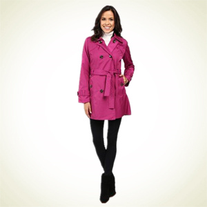 6PM：London Fog Belted Trench 女式风衣