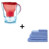 Brita 水壶 + 7件套 Highams 埃及棉毛巾套组 ￡35（约305元）