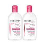 直邮中国！Bioderma 贝德玛舒妍多效卸妆水 2*500ml ￡18.5（约161元）