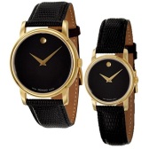 收情侣款啦！Movado 摩凡陀博物馆系列单支情侣表 $199.99（约1445元）