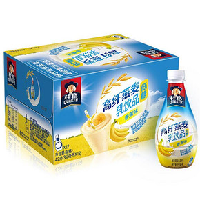 桂格 高纤燕麦乳 香蕉味 350ml*12瓶