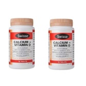 包税直邮！Swisse 钙元素+维生素D营养补充片 90片*2 AU$17.59（约93元）