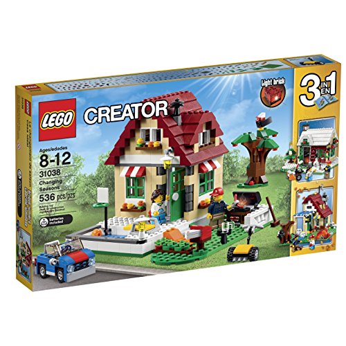 LEGO 乐高 Creator创意百变系列 31038四季变换小屋