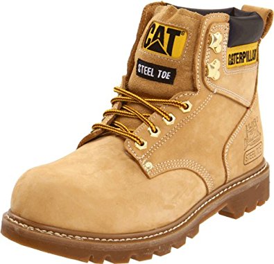 8码！Caterpillar Second Shift ST 男款钢头工装靴