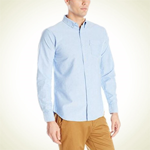 Amazon.com：李维斯Levis Clampert Worn 男士牛津衬衫