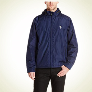 Amazon.com：U.S. Polo Assn. 男士连帽夹克