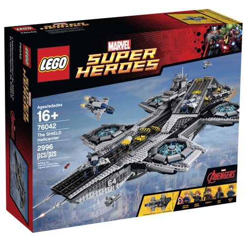 LEGO 乐高 SHIELD Helicarrier 76042 神盾局航母