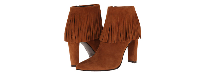 STUART WEITZMAN Fringetimes 女士真皮踝靴