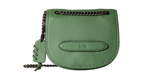 Coach 蔻驰 Pebbled 女士真皮单肩手提包