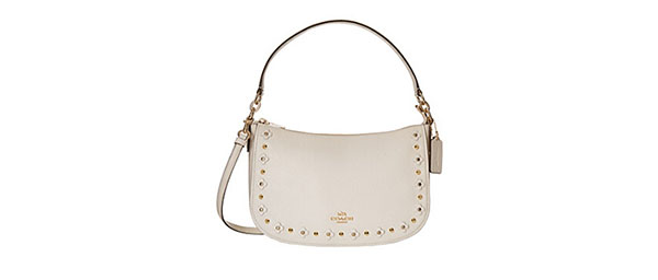 COACH Floral Rivets Detail Chelsea 女款单肩包